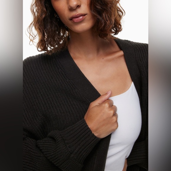 NWT - Wilfred Free Unwind Cardigan - Black - Size Small - Picture 2 of 7